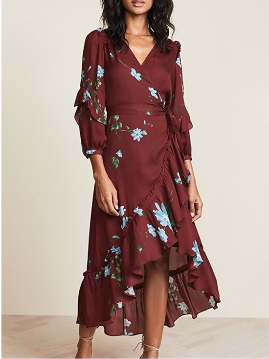 Joie Dresses & Skirts - Silk Wrap Dress